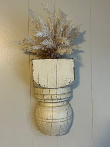 Antique Hanging Pillar Vase