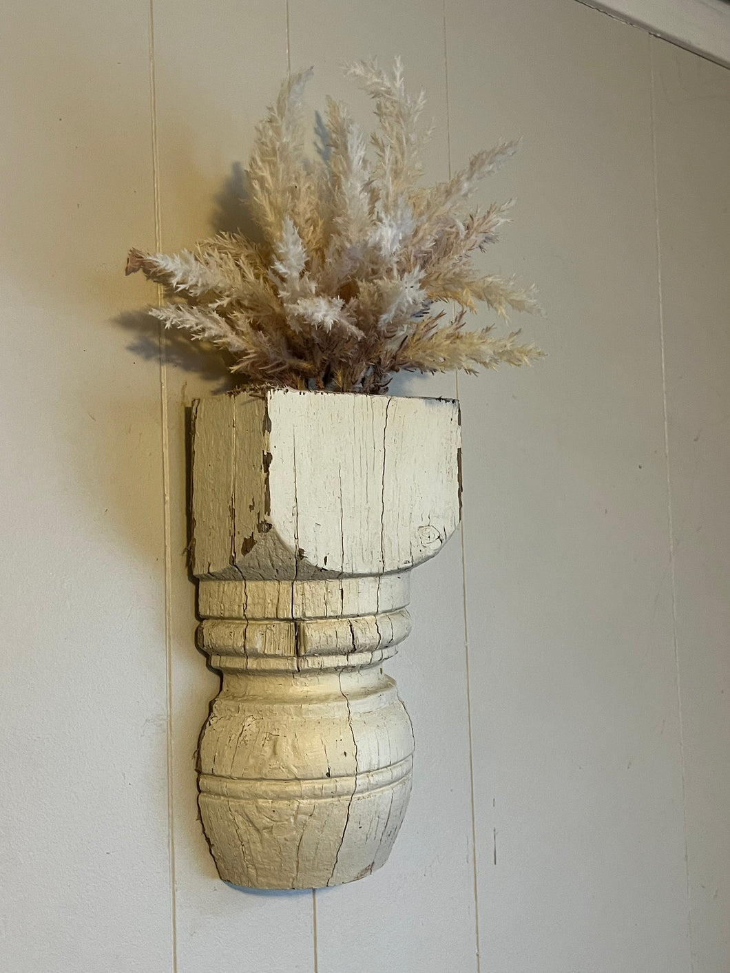 Antique Hanging Pillar Vase