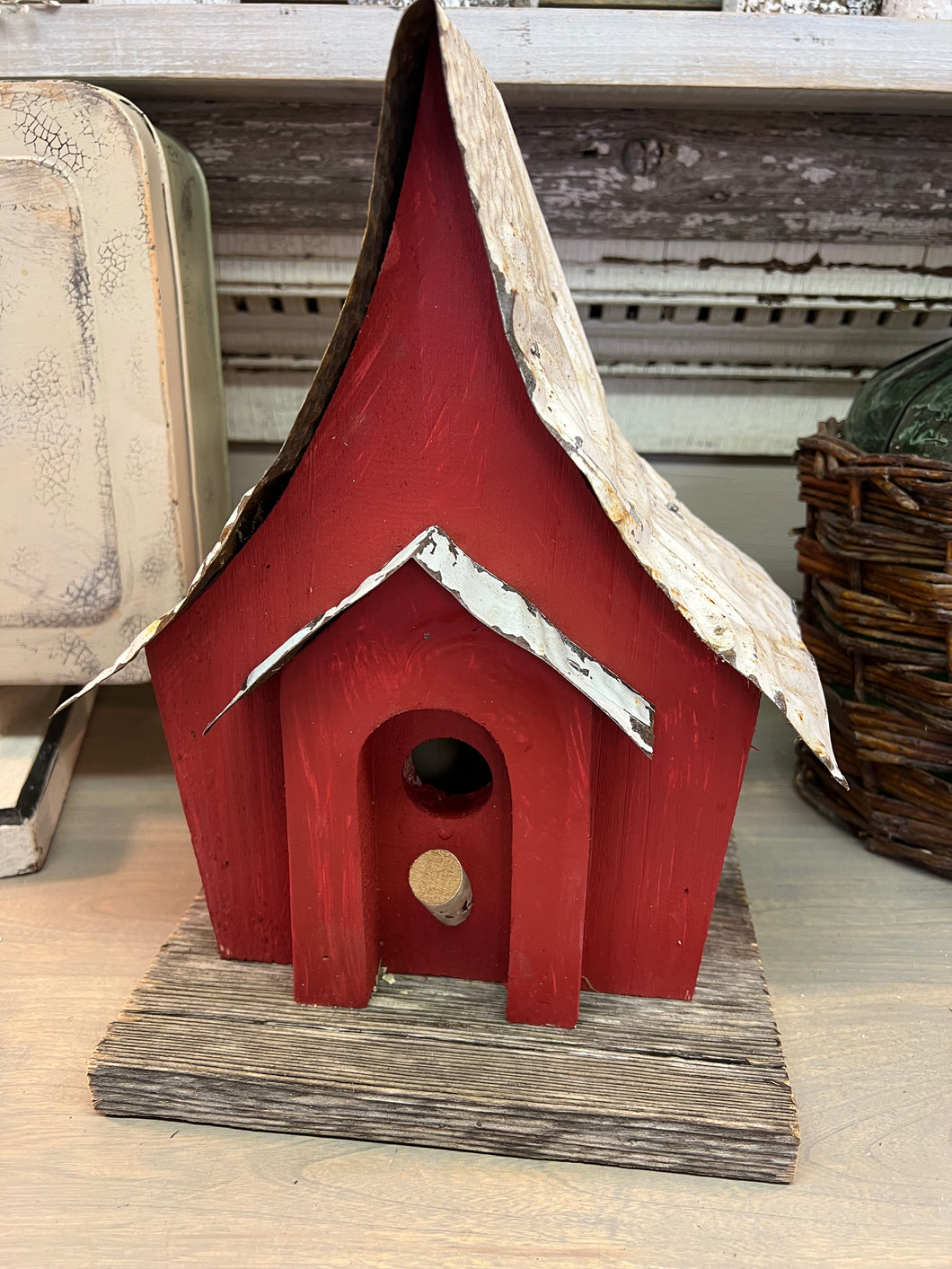 Chalet birdhouse